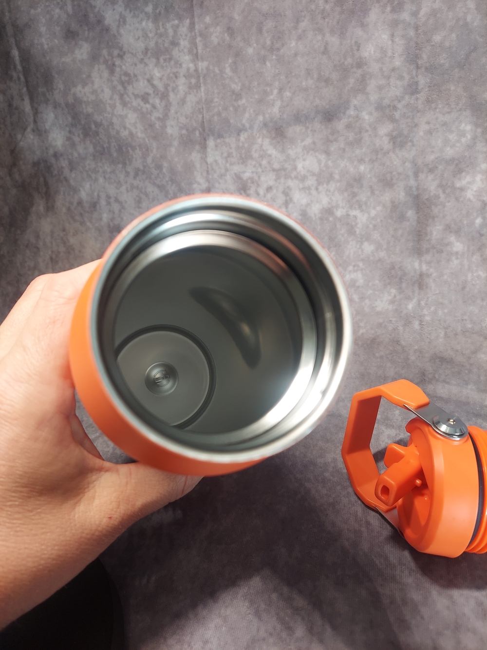 Stanley IceFlow Aerolight 36oz Bottle Tigerlily Orange Flip Straw Water Bottle - Picture 9 of 9